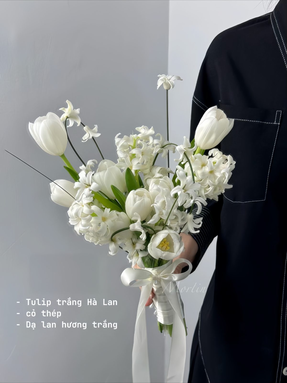 Bó hoa cưới Tulip mix Dạ Lan Hương